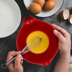 Glad Mixing Bowl with Handle – 3 Quart | Heavy Duty Plastic with Pour Spout and - Image 2