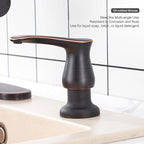 GAGALIFE Kitchen Sink Soap Dispenser Oil Rubbed Bronze, Under Sink Soap - Image 6