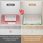 Pull out Cabinet Organizer, Expandable Width, Depth - Image 6