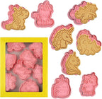 8 Piece Unicorn Cookie Cutter Set by Sakolla