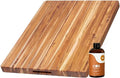 Teakhaus Carving Board and Cutting Board Oil Set by TEAKHAUS