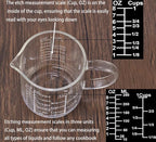 Ackers Mirror Scale Glass Measuring Cup--Made of High Borosilicate Glass - Image 5