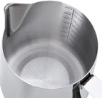 SIKEMAY Milk Frothing Pitcher Cup, 20oz/600ML Milk Frother Cup Stainless Steel - Image 7