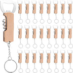 Ziliny 24 Pcs Bottle Opener Keychain Bulk Wine Bottle Beer Opener Keychain by Ziliny