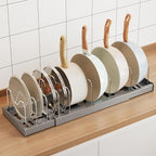 Mustorn Pots and Pans Organizer Under Cabinet by MUSTORN