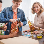 Irenare 6 Pcs Flat Bottle Openers Retractable Bar Keys - Image 5