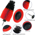 8 Pcs Drill Brush Attachment Set, Power Cleaning Scrub Brush Kit - Image 3