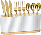 HouseJoy Countertop Silverware Holder, Cutlery Caddy by HouseJoy