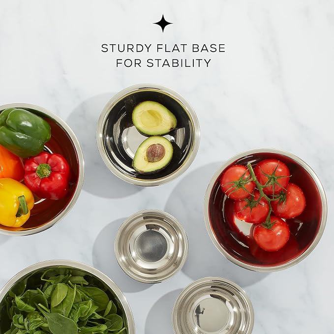 JoyJolt Stainless Steel Mixing Bowl Set - Image 5