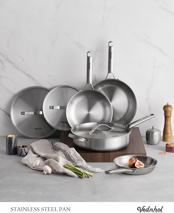 Stainless Steel Frying Pan - Image 2