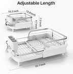 SNTD Dish Drying Rack, Expandable Dish Rack - Image 5