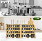 4 Tier Bamboo Spice Rack Organizer - Image 7