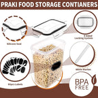 PRAKI Airtight Food Storage Containers Set - Image 3