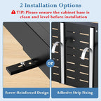 Aisslro Under Sink Organizer, 2 Tier Under the Sink Storage, Expandable - Image 6