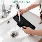 GUUKIN Sponge Holder for Kitchen Sink, Sink Caddy and Soap Tray | 10x4 inch - Image 4