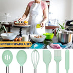 Silicone Cooking Utensil Set, Fungun Non-stick Kitchen Utensil 24 Pcs Cooking - Image 5