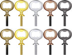 Patelai 10 Pieces Metal Bottle Opener Kit Blank Stainless Steel Bottle Opener by Patelai