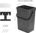 stonespace Under Sink Trash Can，Kitchen Compost Bin, Diaper Pail, 3.2 - Image 7