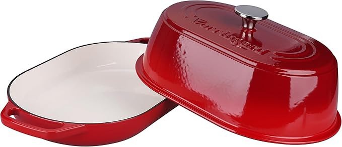 VORRINGARD Enameled Cast Iron Dutch Oven Pot - Image 6