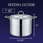 CONCORD Stainless Steel Stock Pot - Image 2