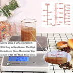 Ackers High Borosilicate Glass Measuring Cup Set - Image 7