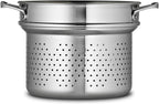 Tramontina Signature Stainless Steel Pasta Strainer Insert - Image 6
