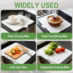 Silicone Drying Mat, Heat-Resistant, Eco-friendly, Hygienic Drying Pad - Image 6