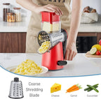 VEKAYA Rotary Cheese Grater Hand Crank - Image 4