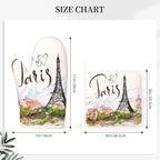 Pretty Romantic Paris Eiffel Tower Oven Mitts and Pot Holders Sets of 4 - Image 2