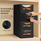 Homsorout Stackable Storage Drawers - Image 6