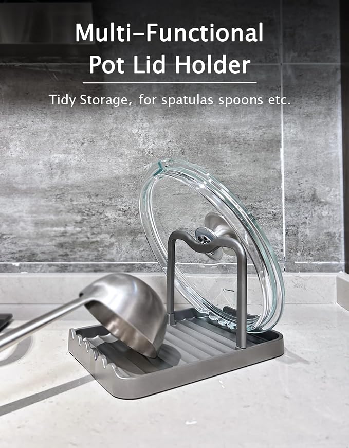 Anti-Rust Metal Spoon Rest - Image 2