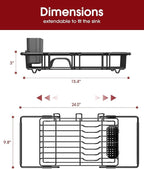 Sakugi Dish Drying Rack in Sink - Image 6