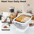 10-13 Lbs Dog Food Storage Container, Collapsible Dog Food Container - Image 4
