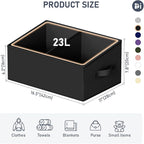 DIMJ Trapezoid Storage Bins for clothes - Image 2
