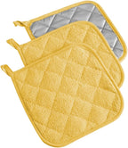 DII Basic Terry Collection Quilted 100% Cotton, 3 Piece by DII