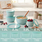 BoxedHome Mixing Bowls with Lids - Image 9