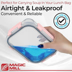 Magic Mill Premium Borosilicate Glass Food Storage Containers - Image 2
