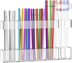 9.5” Large Acrylic Straw Holder by Rycid