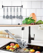 Silicone Cooking Utensil Set, BPA Free Heat Resistant Kitchen Tools - Image 5