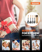 Silicone Cooking Utensils Set, Perfectly Angled - Image 7