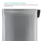 Home Zone Living 12 Gallon Slim Step Trash Can - Image 3