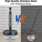 Paper Towel Holder Countertop Kitchen Roll Holder, Premium Stainless Steel - Image 6