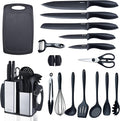 RAXCO Kitchen Utensils Set For Cooking-7 Cooking Utensils, 5 Kitchen Utensils by RAXCO