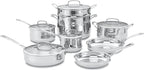 Cuisinart Contour Stainless 13-Piece Cookware Set by Cuisinart
