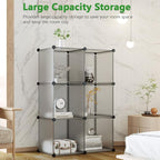 C&AHOME Cube Storage Organizer, 6-Cube Shelves Units, Closet Cabinet, DIY - Image 3