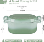 VORRINGARD Oval Dutch Oven Pot - Image 2