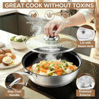 Stainless Steel Cookware Set - Image 3