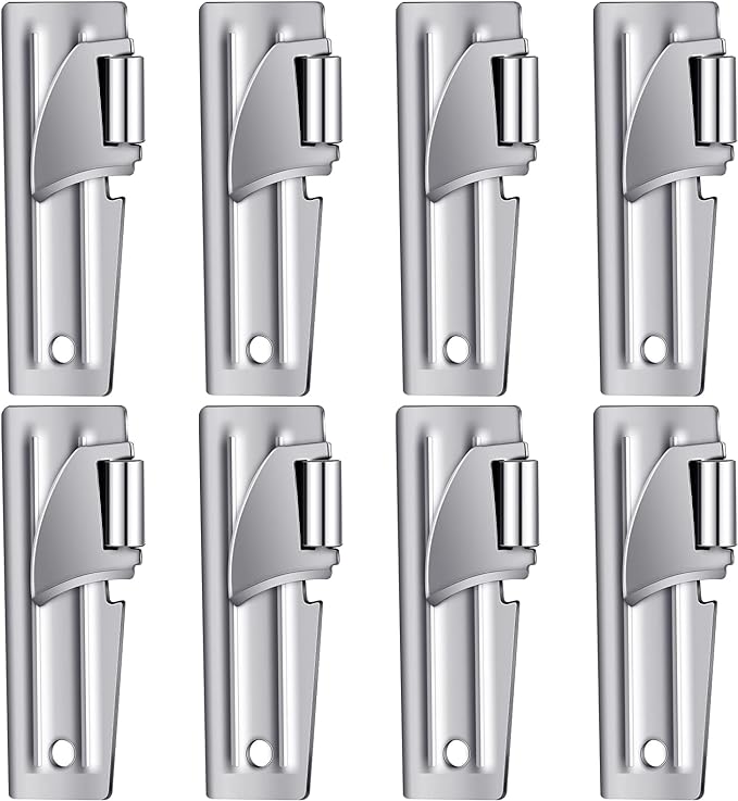 Chumia 8 Pieces P-51 Camping Can Opener Stainless Steel Military Survival Army by Chumia
