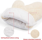 Terry Cloth Oven Mitts Heat Resistant to 482° F 15 Inch 100% Cotton Set of 2 - Image 2