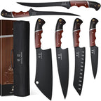 DRGSKL Kitchen Knife Set with Bag by ProfessionalKitchenKnife